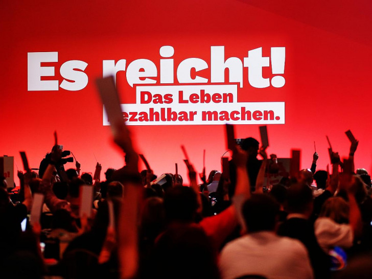 Bundesparteitag der Linkspartei im Juni 2026