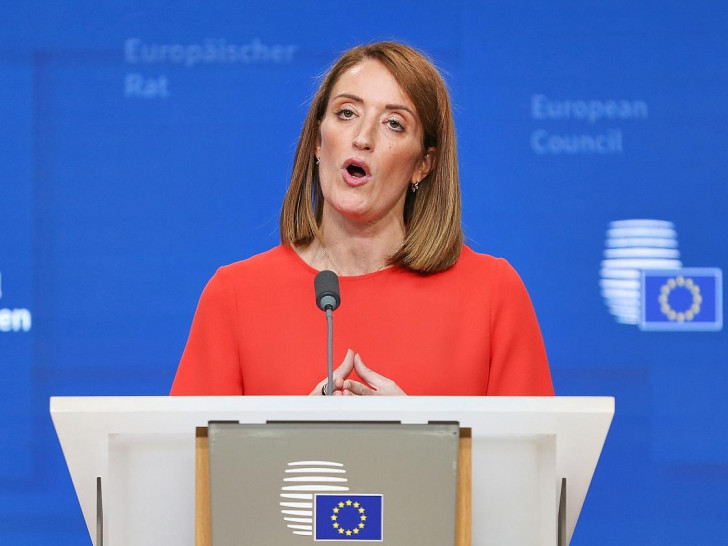 Roberta Metsola am 18.06.2026
