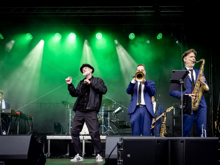 Die Jazzkantine waren Headliner am Samstagabend auf der Stage of Lions.