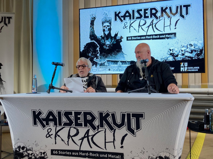 "Peavy" Wagner (re.) und Ralf Richter (li.) lieferten einen hochgradig unterhaltsamen Abend ab.