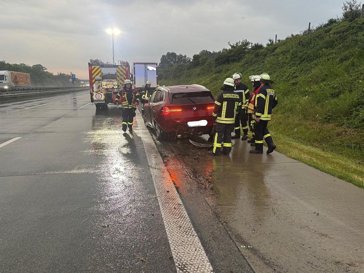 Das verunfallte Fahrzeug (Archiv)