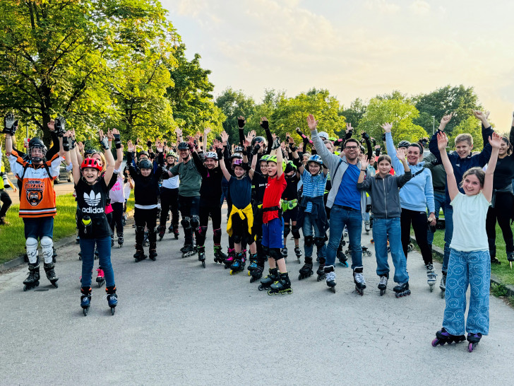 Archivbild einer Skate-Night.