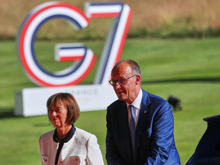 Charlotte Merz und Friedrich Merz am 15.06.2026