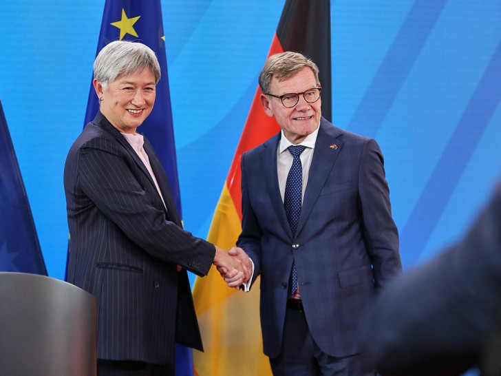 Penny Wong und Johann Wadephul am 08.06.2026