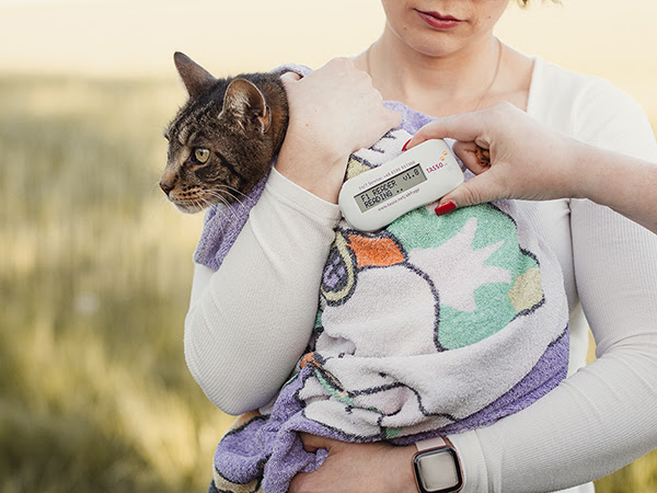  Die Nummer des Transponders muss auch registriert werden.