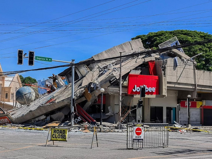 Erdbebenschäden auf den Philippinen am 08.06.2026