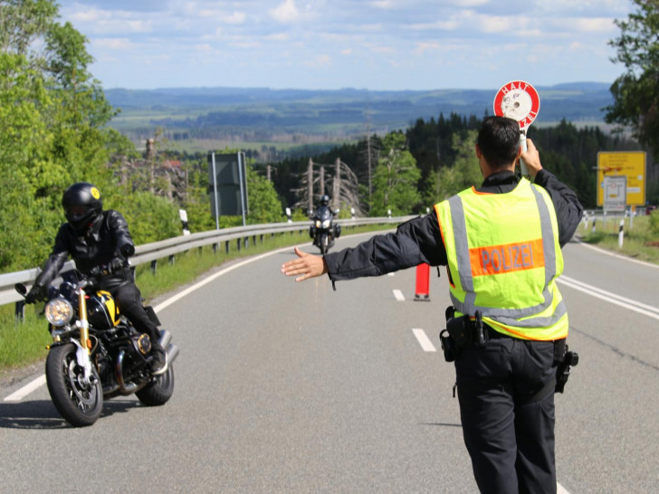 Die Polizei führte eine Kontrolle durch.