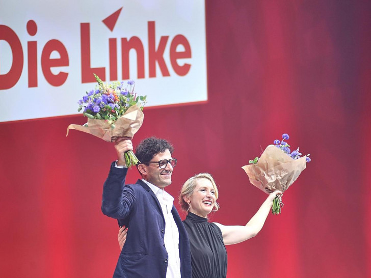 Luigi Pantisano und Ines Schwerdtner am 20.06.2026