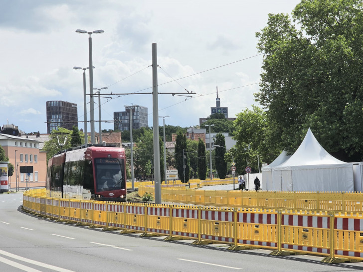 Braunschweig wird Gastgeberin für den Tag der Niedersachsen: Die Aufbauarbeiten laufen auf Hochtouren.