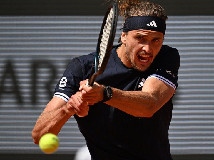 Alexander Zverev beim French-Open-Finale am 07.06.2026