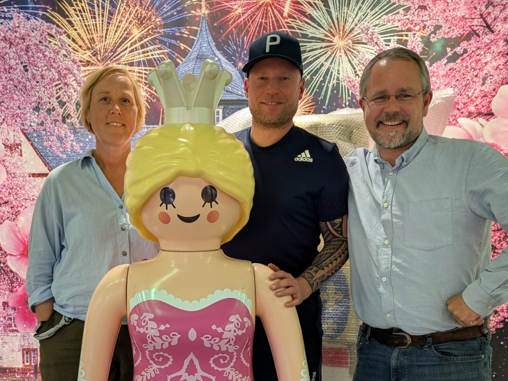 Freuen sich schon auf das nächste Projekt – Antje Ahrens, Oliver Schaffer (Mitte) und Arne Homann.