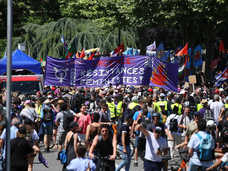 Anti-G7-Protest am 14.06.2026