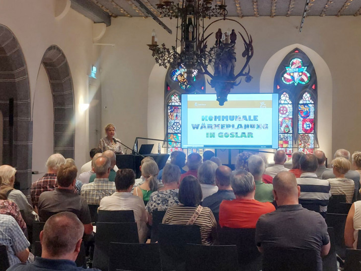Zahlreiche Besucher informierten sich Ende Mai über den aktuellen Stand der Kommunalen Wärmeplanung in Goslar.