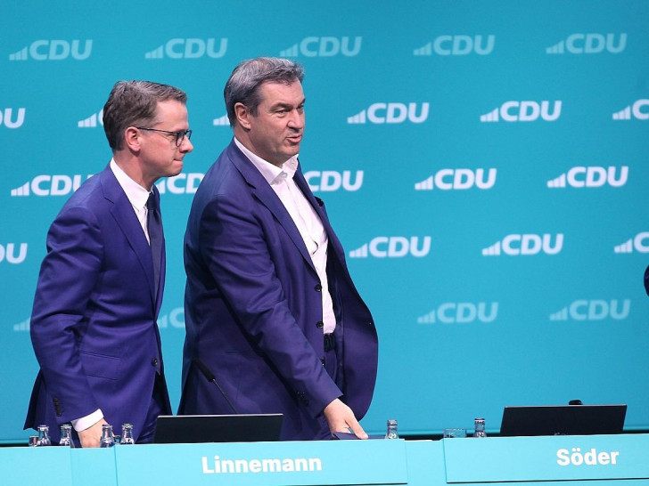 Carsten Linnemann und Markus Söder (Archiv)