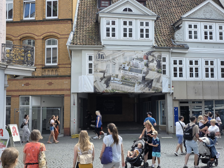 Die neuen Stiftshöfe werden noch einige Bauarbeiten nach sich ziehen.