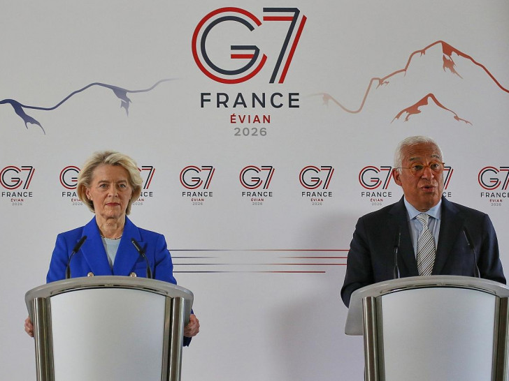 Ursula von der Leyen und Antonio Costa am 15.06.2026