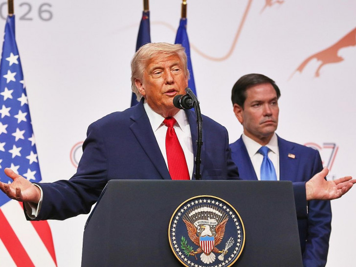 Donald Trump und Marco Rubio am 17.06.2026