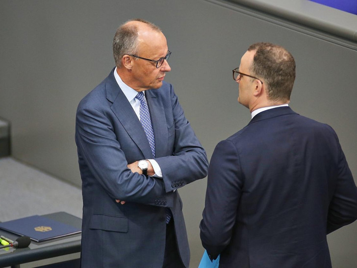 Friedrich Merz und Jens Spahn (Archiv)