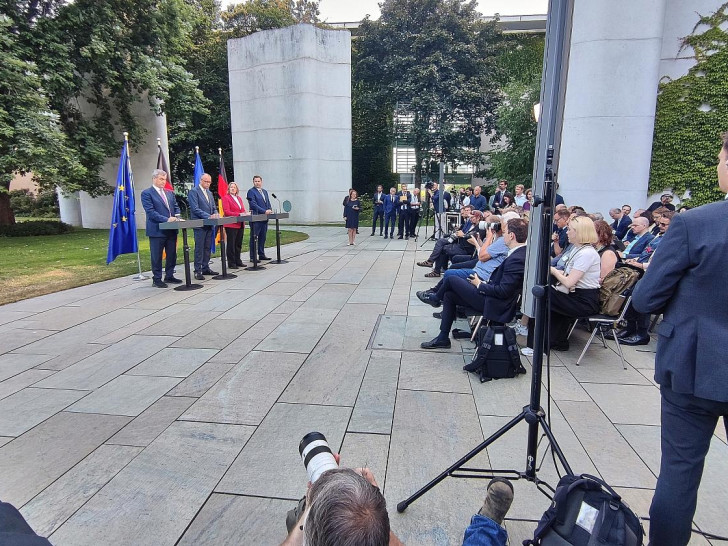 Pressekonferenz nach Koalitionsausschuss am 02.07.2026