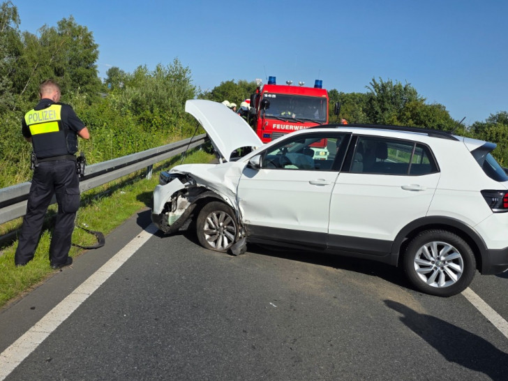 Auf der Auffahrt zur A2 kam es am Sonntag zu einem Unfall.