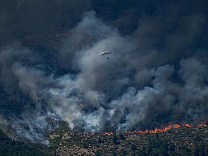 Waldbrände in Spanien im Juli 2026