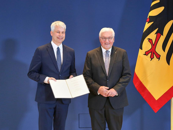 Steffen Bilger und Frank-Walter Steinmeier am 29.07.2026