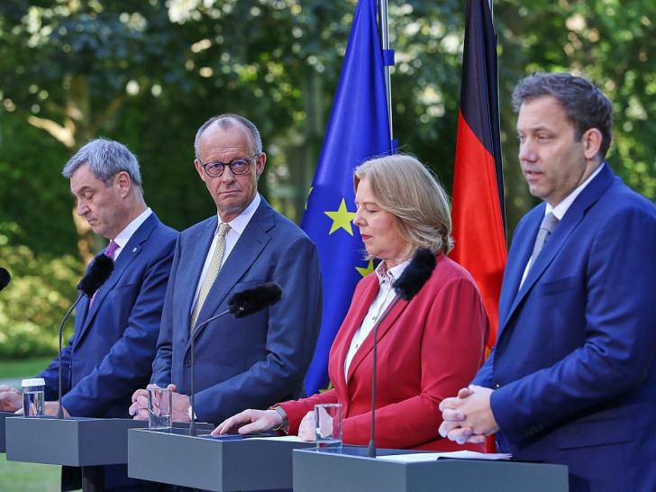 Pressekonferenz nach Koalitionsausschuss am 02.07.2026