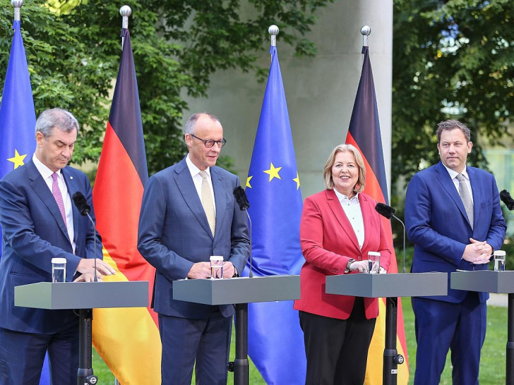 Pressekonferenz nach Koalitionsausschuss am 02.07.2026