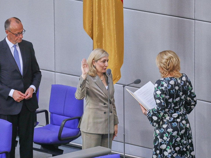 Nina Warken wird vereidigt (Archiv)