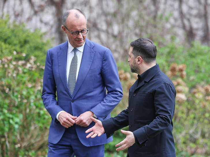 Friedrich Merz und Wolodymyr Selenskyj (Archiv)