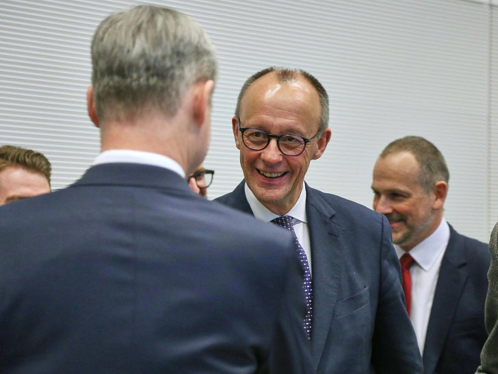 Steffen Bilger und Friedrich Merz (Archiv)
