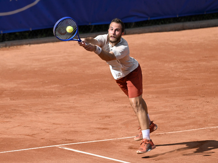 Der Franzose Hugo Gaston erreichte als letzter Spieler das Halbfinale.
