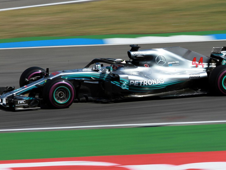 Formel-1-Rennauto von Mercedes (Archiv)