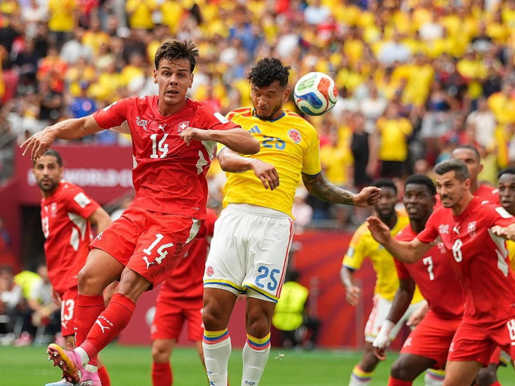 WM-Achtelfinale Schweiz-Kolumbien am 07.07.2026