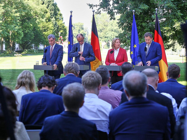 Pressekonferenz nach Koalitionsausschuss am 02.07.2026