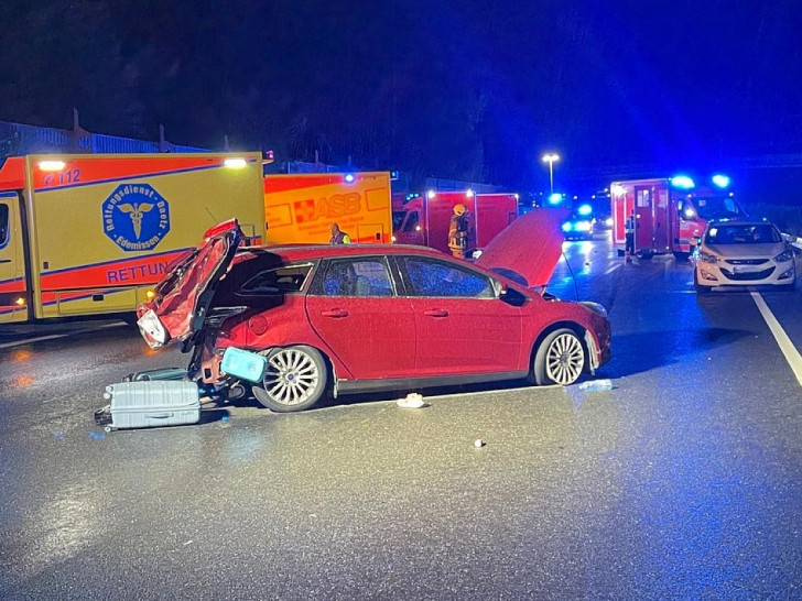 Unfallstelle auf der A2 (Archiv)
