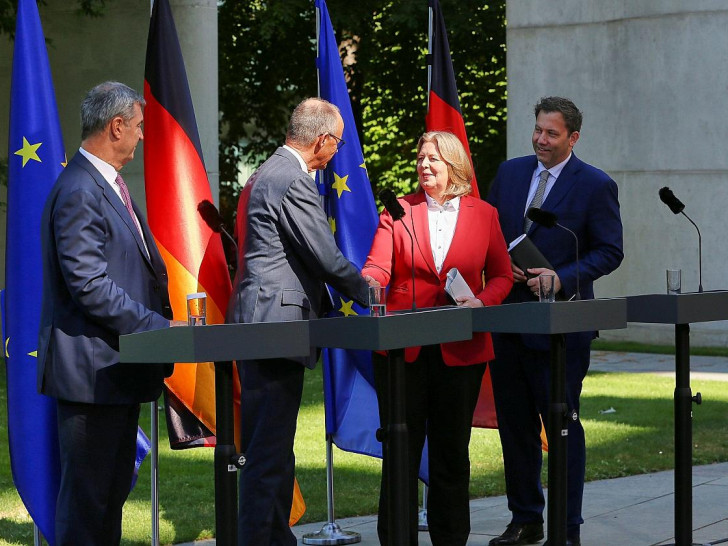 Pressekonferenz nach Koalitionsausschuss am 02.07.2026