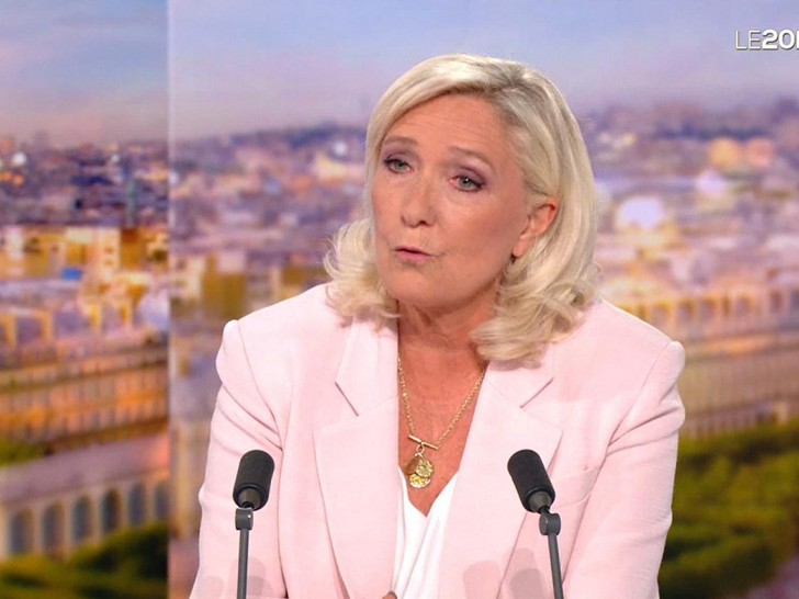 Marine Le Pen im Interview auf TF1 am 07.07.2026