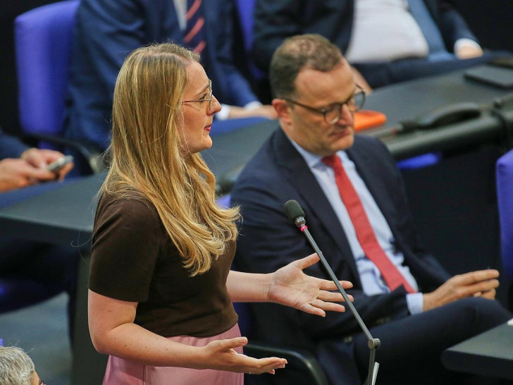 Katharina Dröge und Jens Spahn (Archiv)