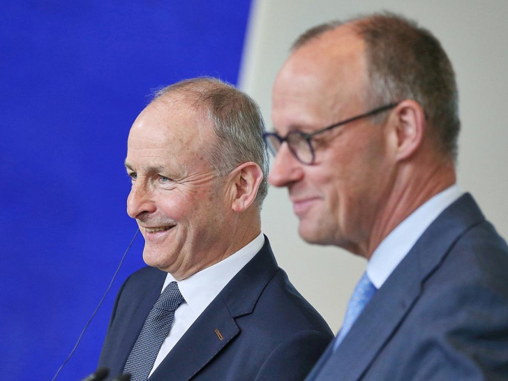 Micheál Martin und Friedrich Merz (Archiv)