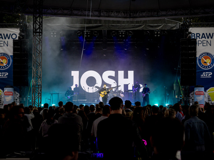 JOSH. begeistert am Samstagabend bei den BRAWO Open.