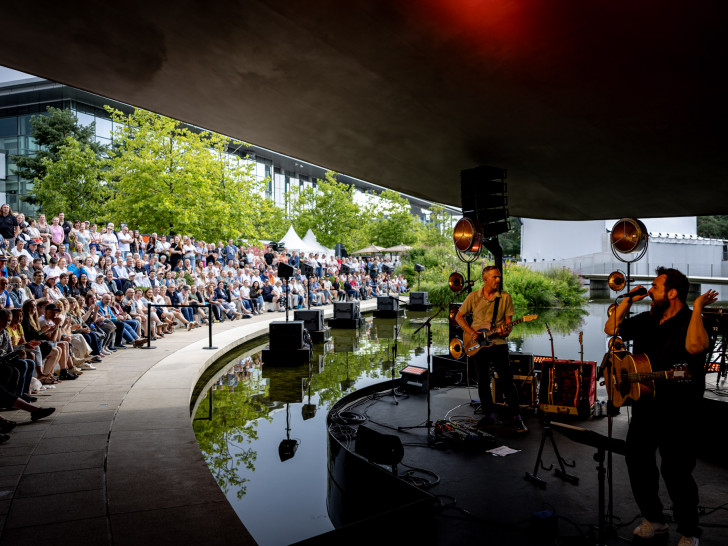 Laith Al Deen spielte am Dienstag in der Autostadt.