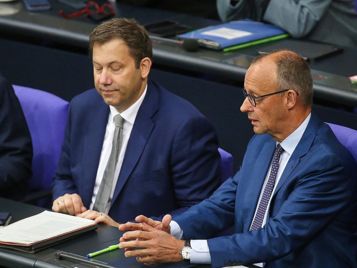 Lars Klingbeil und Friedrich Merz (Archiv)