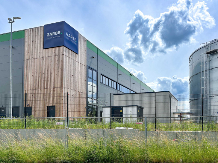 Die Logistikimmobilie in Salzgitter.