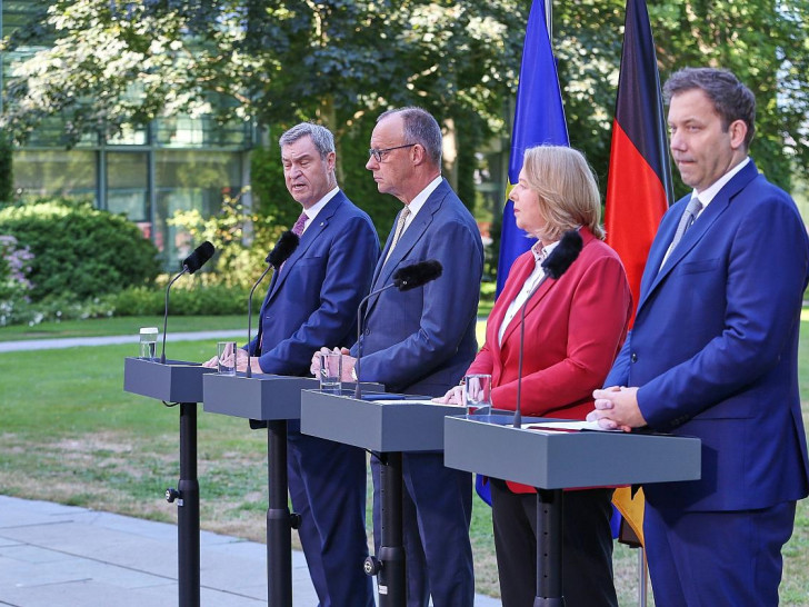 Pressekonferenz nach Koalitionsausschuss am 02.07.2026