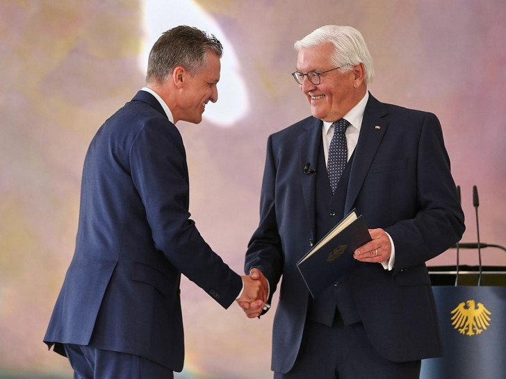 Thorsten Frei und Frank-Walter Steinmeier (Archiv)
