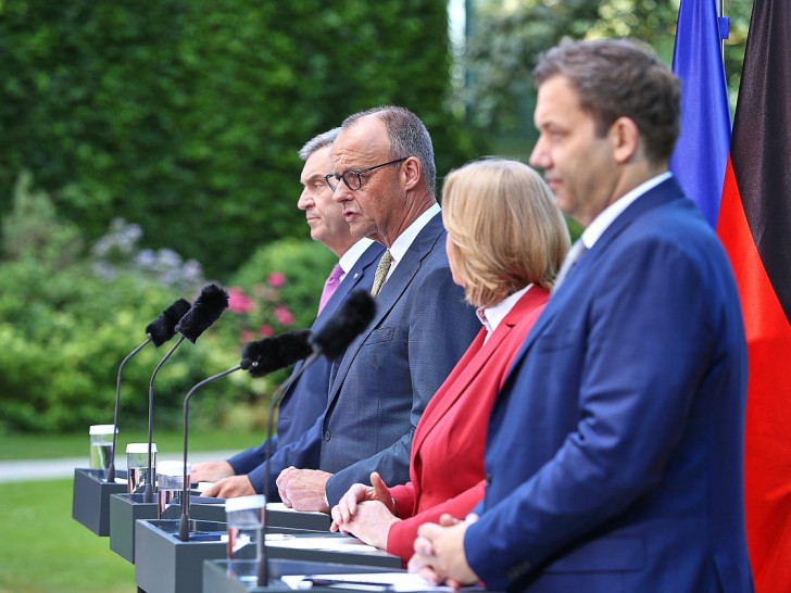 Pressekonferenz nach Koalitionsausschuss am 02.07.2026