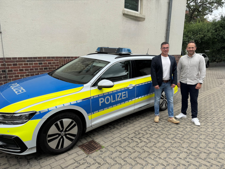 Erster Kriminalhauptkommissar Dominik Gerecke und Polizeioberrat Niklas Meyer-Ulex.