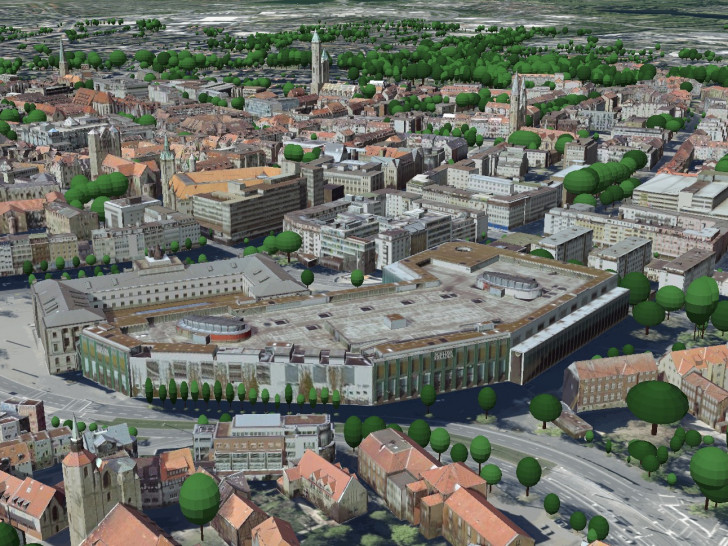 Der digitale Basiszwilling der Stadt.