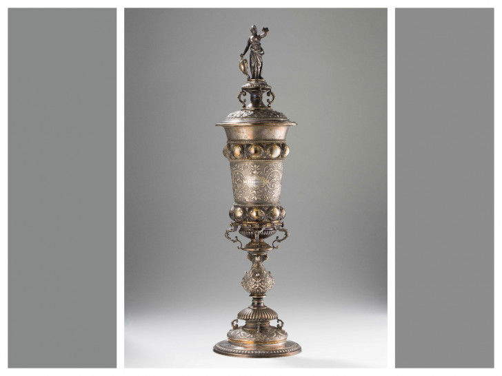 Der Pokal der Juteindustrie.